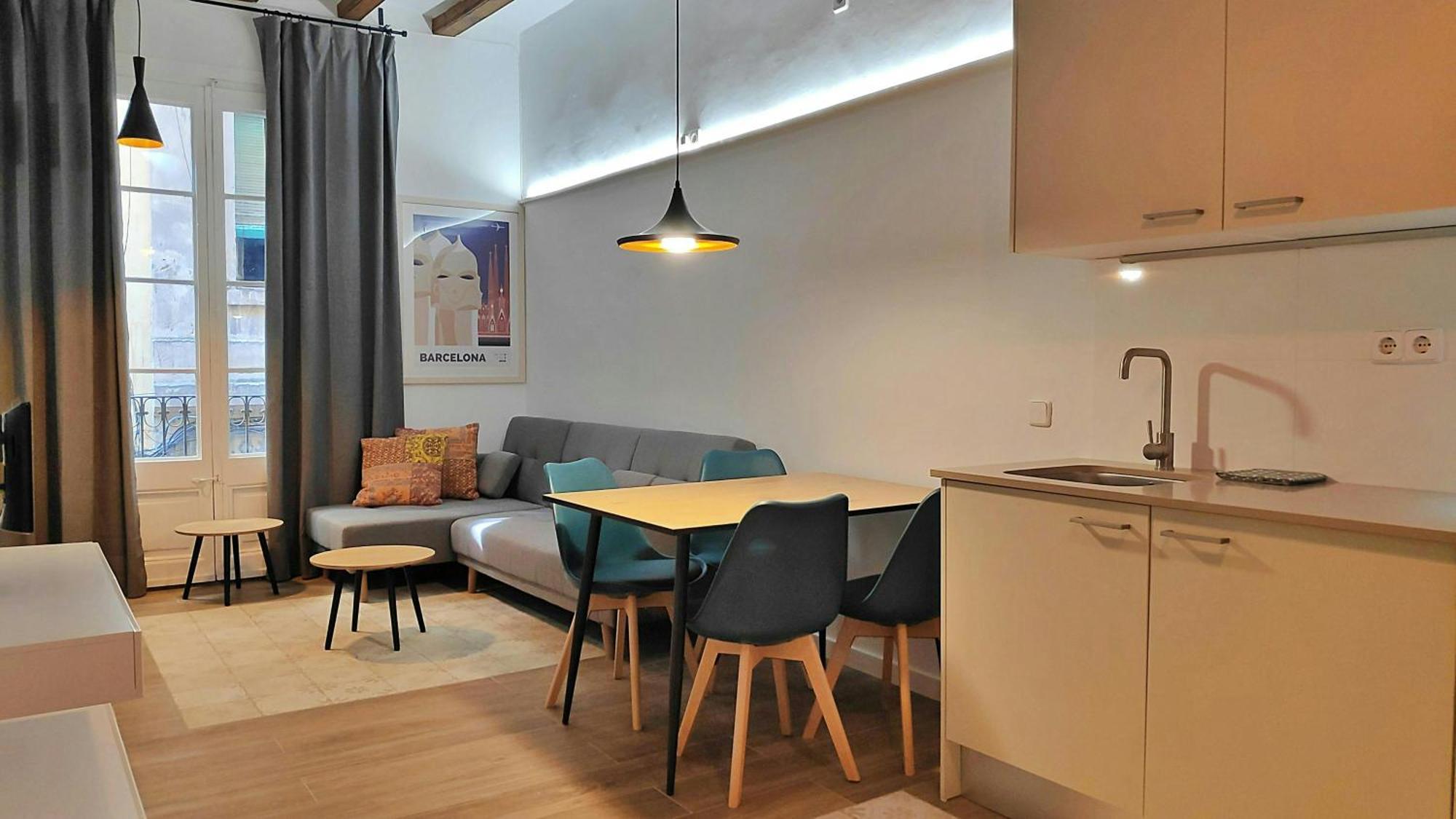 Sant Antoni 3 - Downtown Barcelona. Modern Apartment Ngoại thất bức ảnh