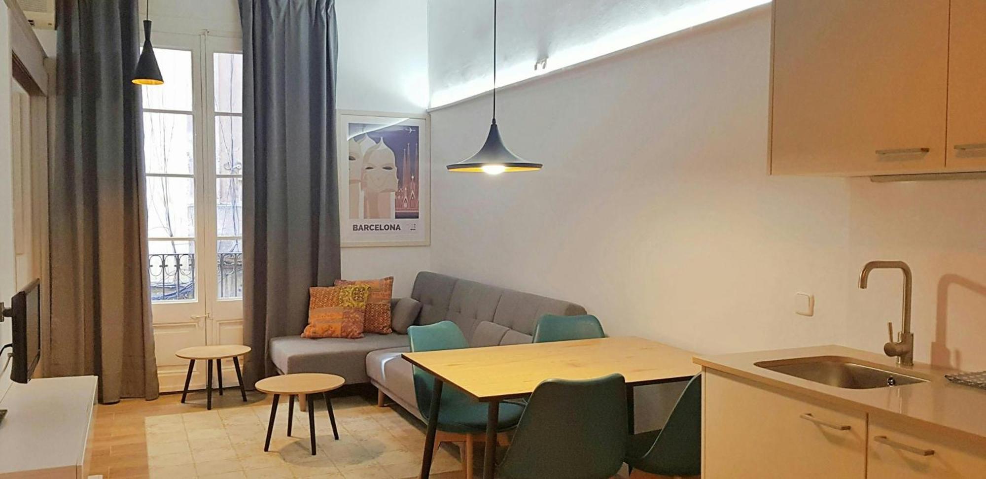 Sant Antoni 3 - Downtown Barcelona. Modern Apartment Ngoại thất bức ảnh